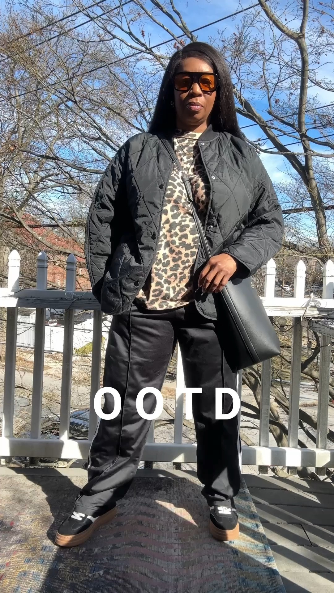 OOTD:
Top is Medium
Pants are XL
Jacket is from H&M (old)
Kicks are a size 8


#LTKMidsize #LTKStyleTip #LTKPetite
