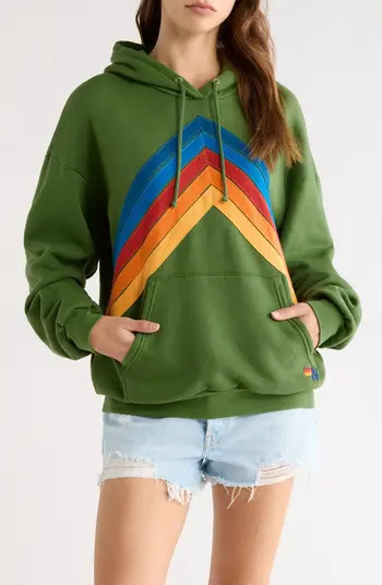 Mountain Stitch Chevron Hoodie | Nordstrom