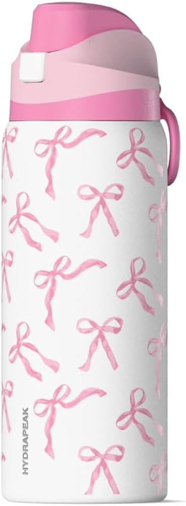 Hydrapeak Oasis 32 oz Fun Sticker Print Water Bottle with Chug Lid, Stainless Steel Insulated Wat... | Amazon (US)