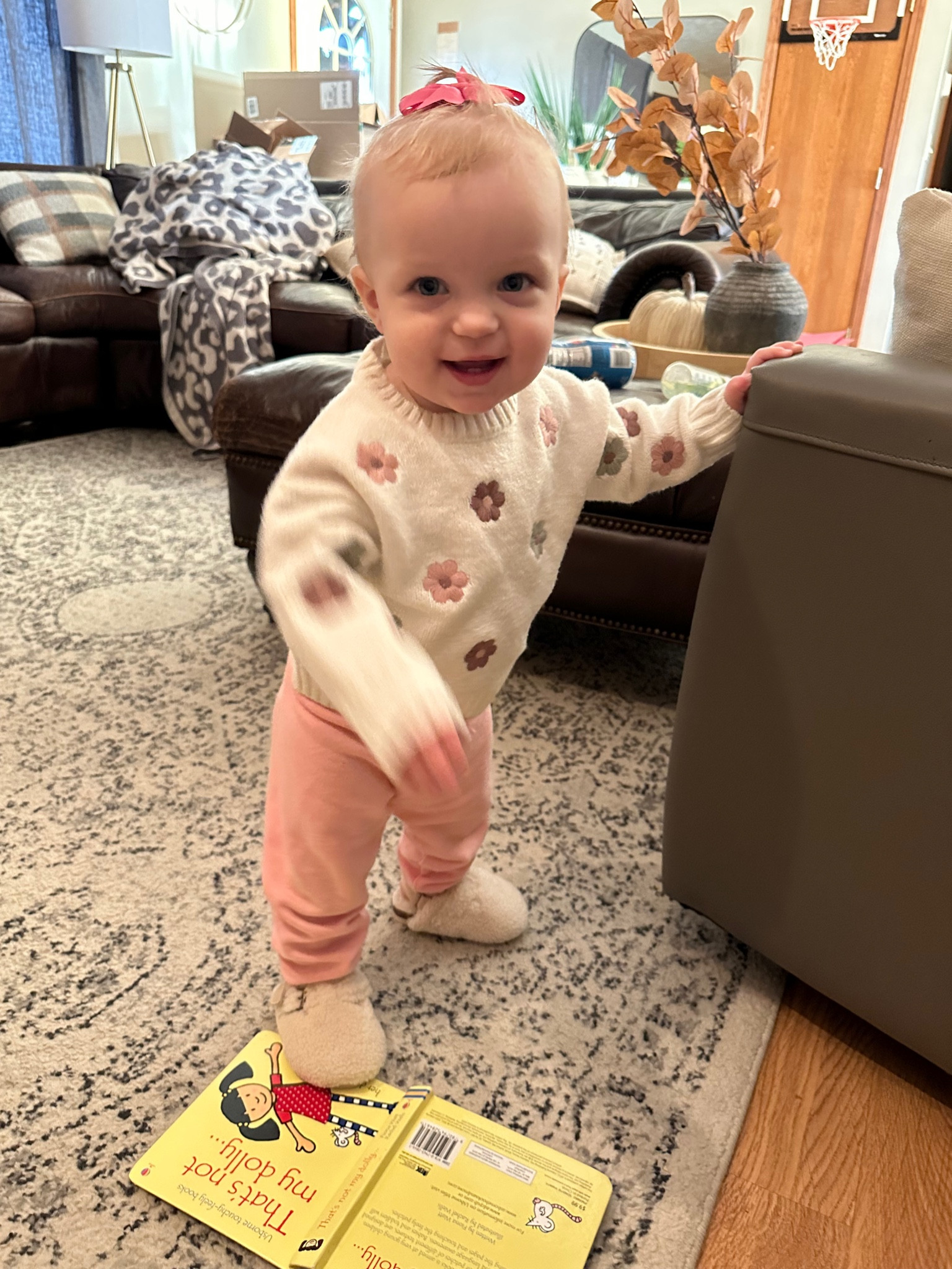 Walmart baby and toddler sweater - such great quality! Comes in red and ivory 🤩 also the fuzzy clogs are so adorable. would make a great Christmas gift!! 🎁

#LTKHoliday #LTKfamily #LTKbaby