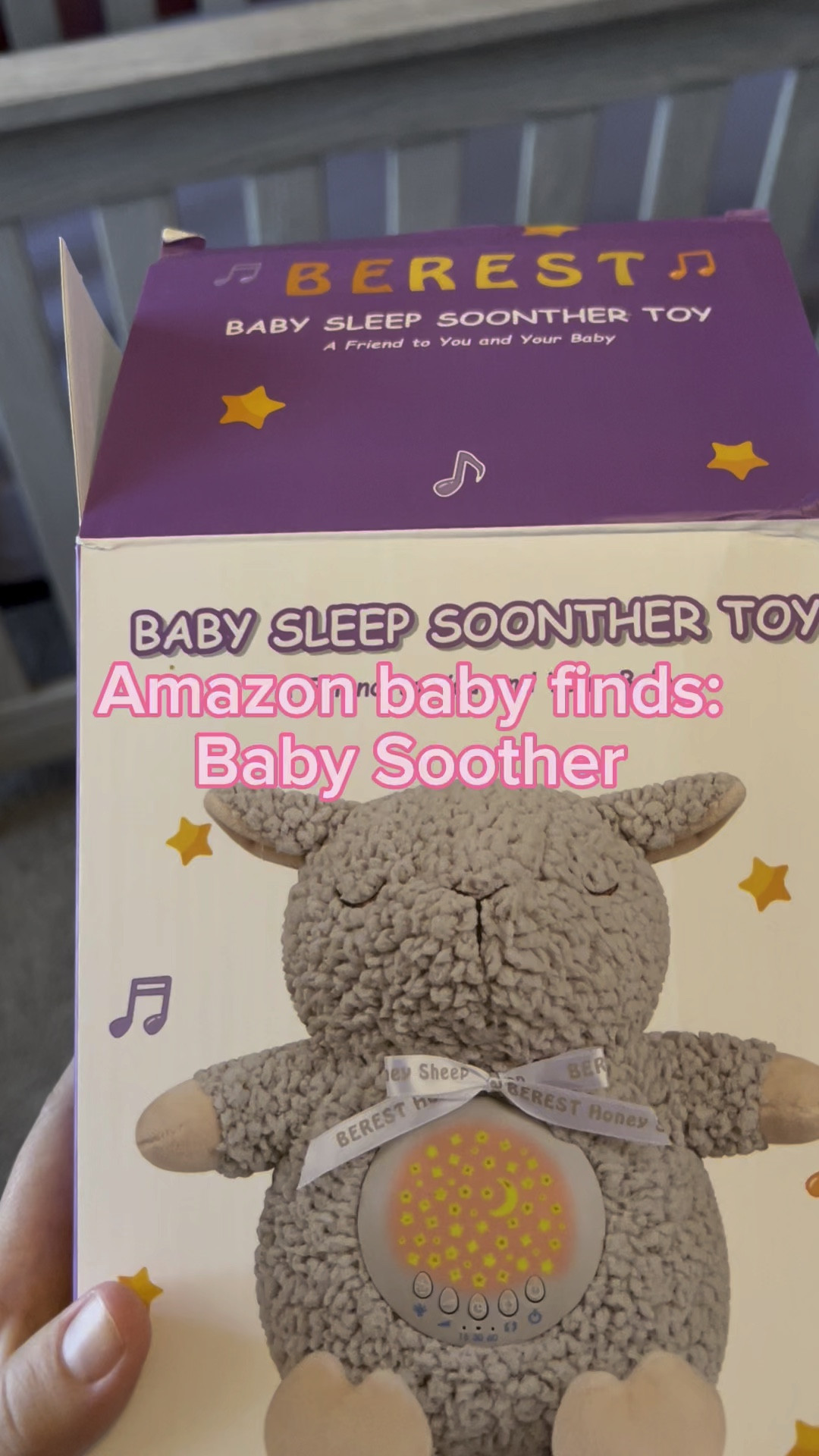 Amazon find to add to your baby registry: a baby soother buddy with star lights & different sounds. 

I put this one on one of the shelves in the nursery & for now enjoying the stars myself, while baby S really enjoy the different sounds. 




#LTKGiftGuide #LTKbump #LTKbaby