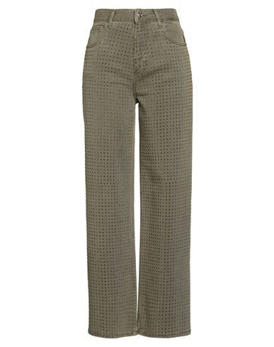 Liu •jo Woman Jeans Military green Size 29 Cotton, Lyocell | YOOX (US)