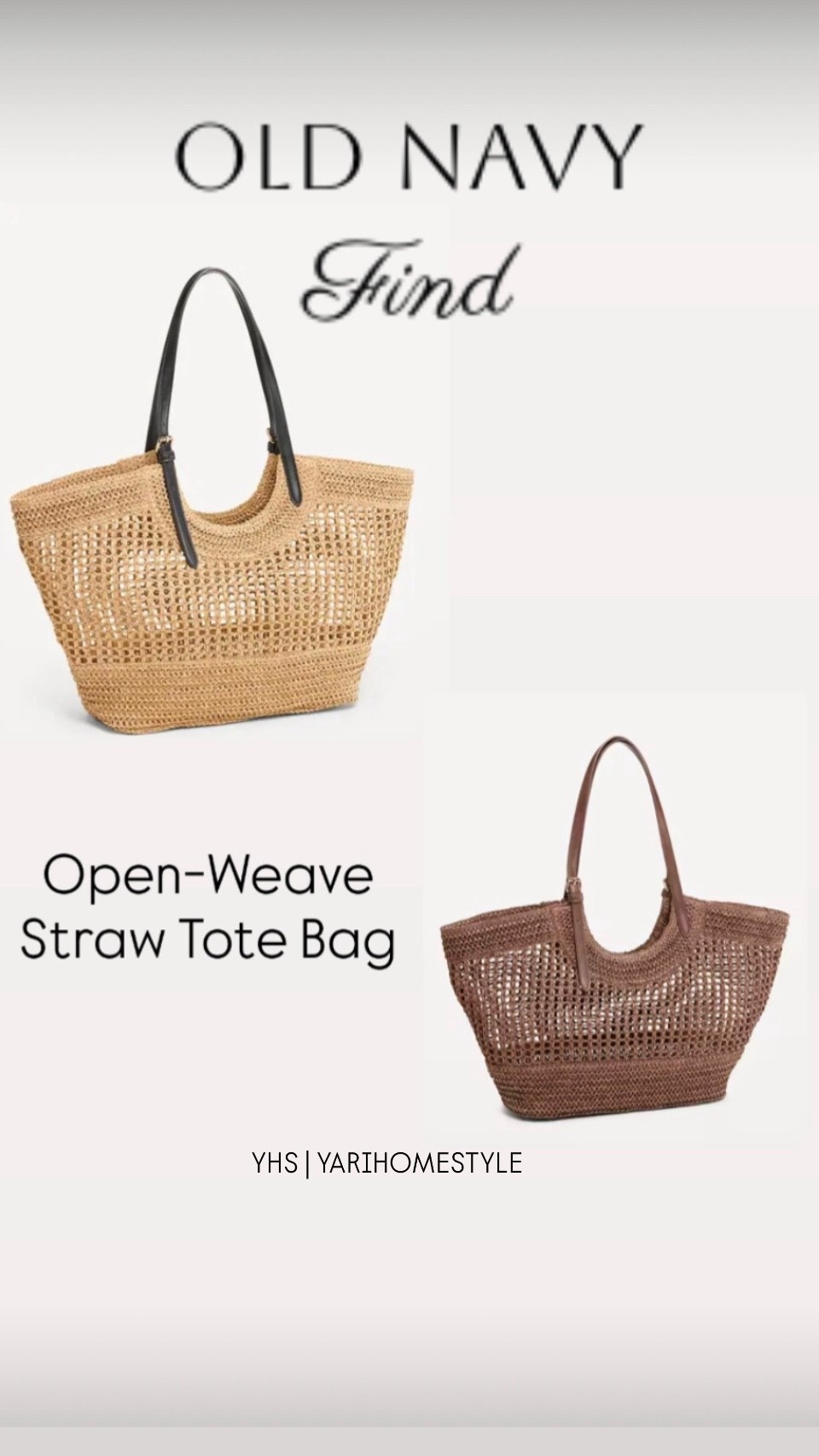 Old Navy
Open-Weave Straw Tote Bag

#sumer#oldnavy

#LTKSeasonal #LTKTravel #LTKBeauty