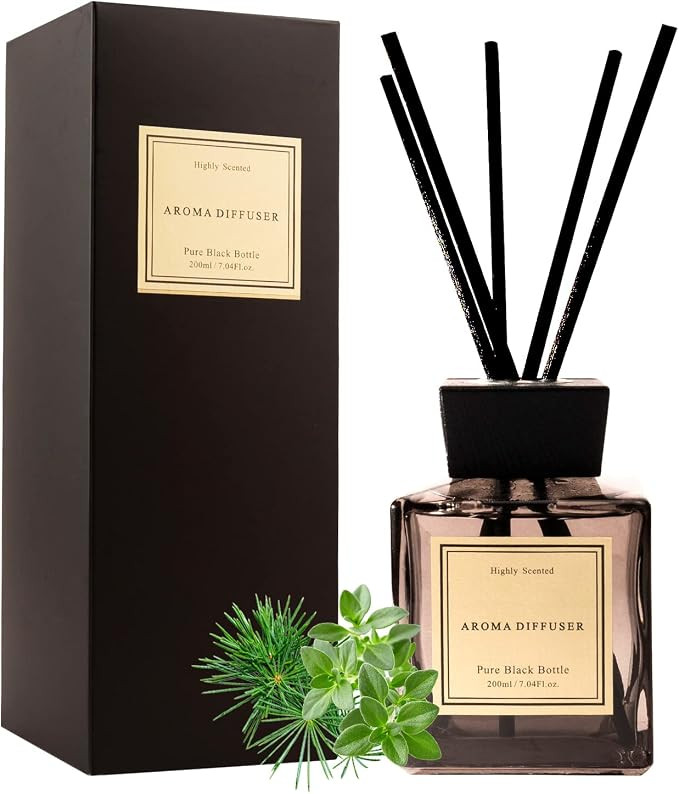White Musk Cedar Reed Diffuser Freshen Up Your Living Space Transform Your Home with Natural Frag... | Amazon (US)