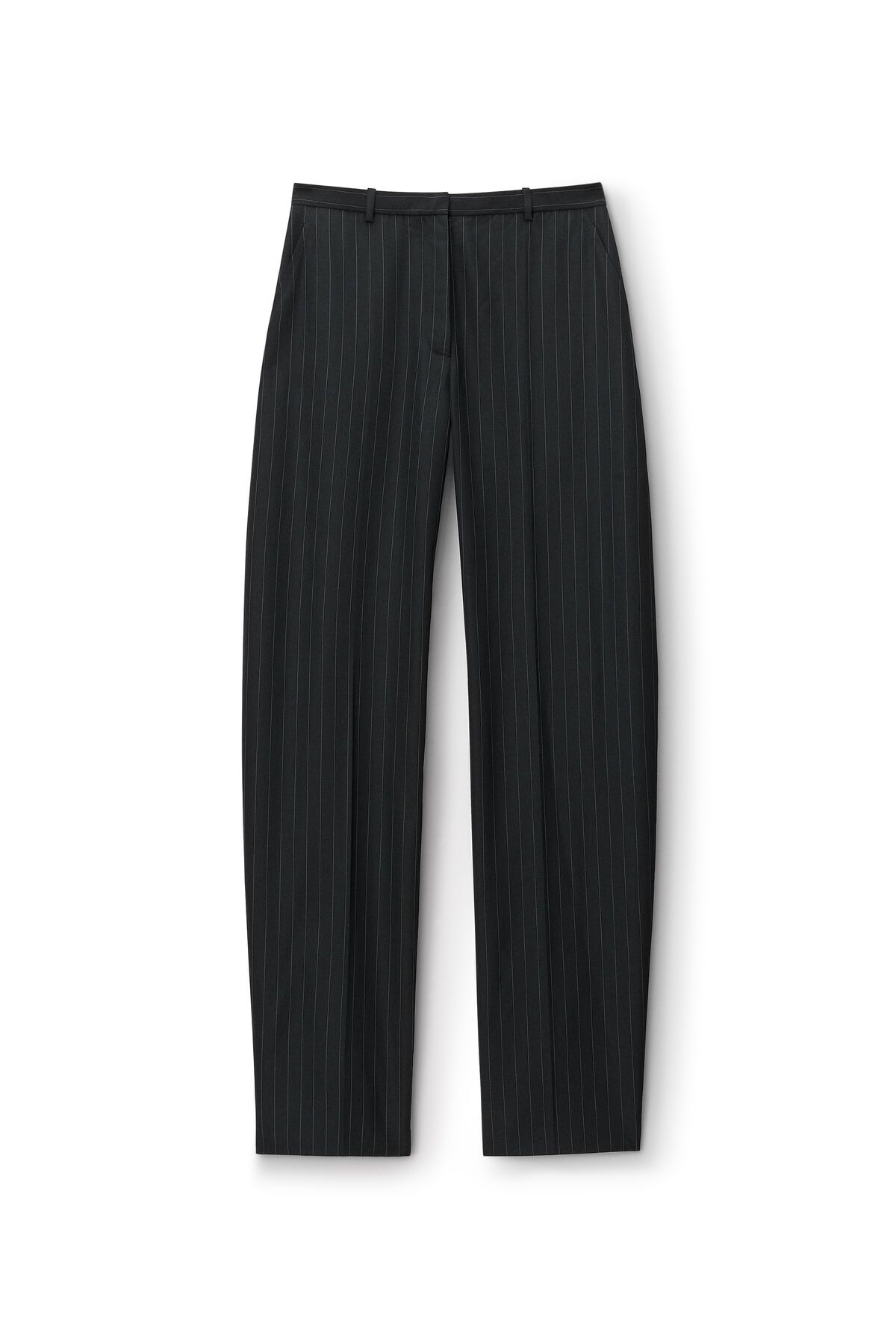 Low Rise Trouser In Pinstripe Wool | Alexander Wang