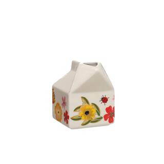 8.8oz. Floral Milk Box Ceramic Container by Ashland® | Michaels Stores