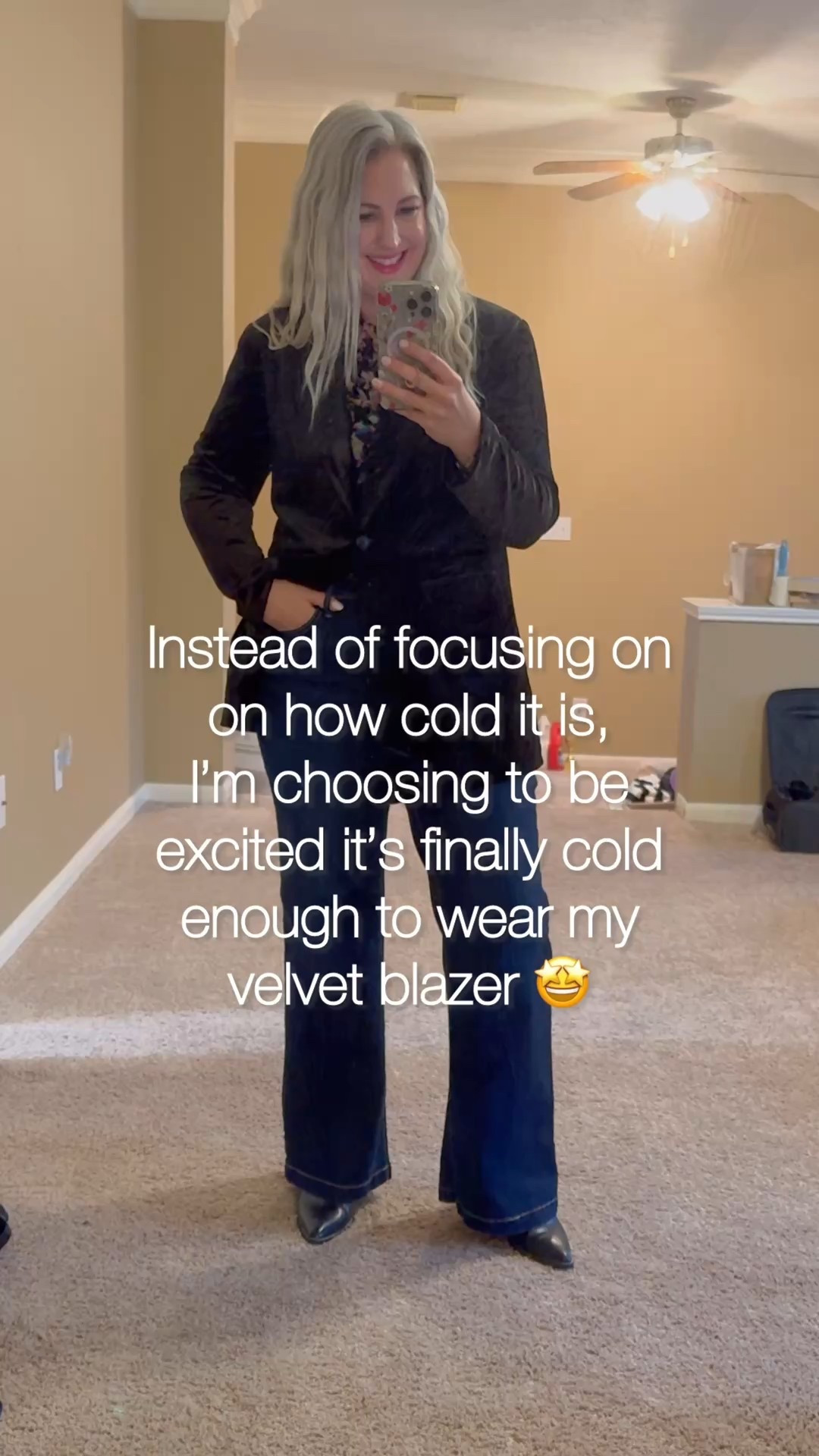 It’s all about perspective 💁🏼‍♀️

Velvet blazer, holiday outfit, work outfit, work from home, wfh, personal stylist 

#LTKOver40 #LTKMidsize #LTKFindsUnder100