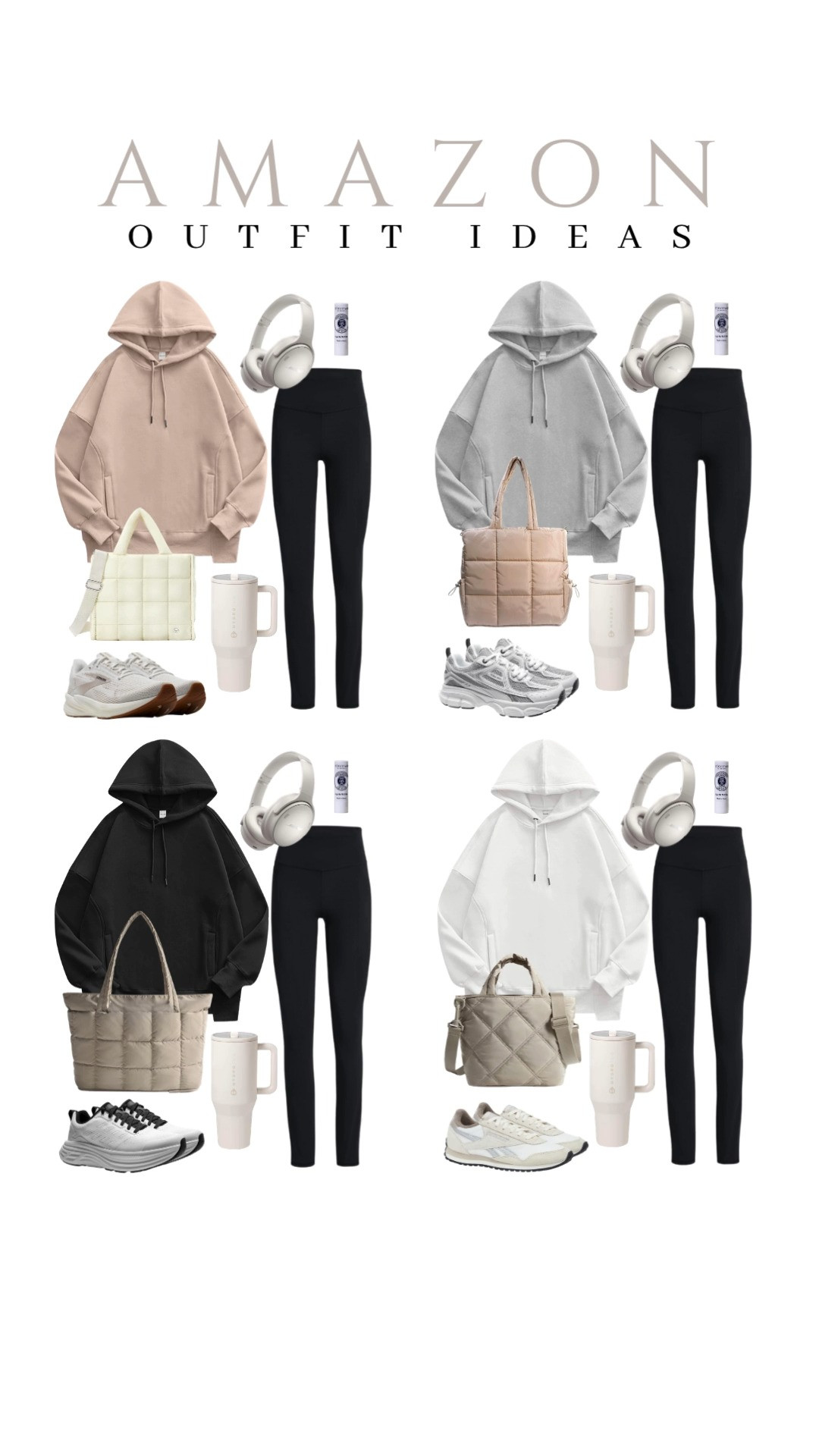 What do you think of these five outfit ideas for a hoodie-and-leggings combo? Cool, right? 

 #LTKSeasonal #LTKSaleAlert #LTKTravel