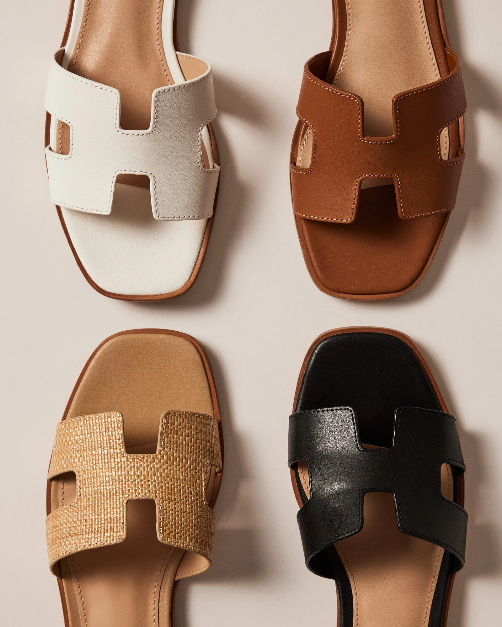 HADYN White Leather Sandal | Women's Designer Sandals | Steve Madden (US)