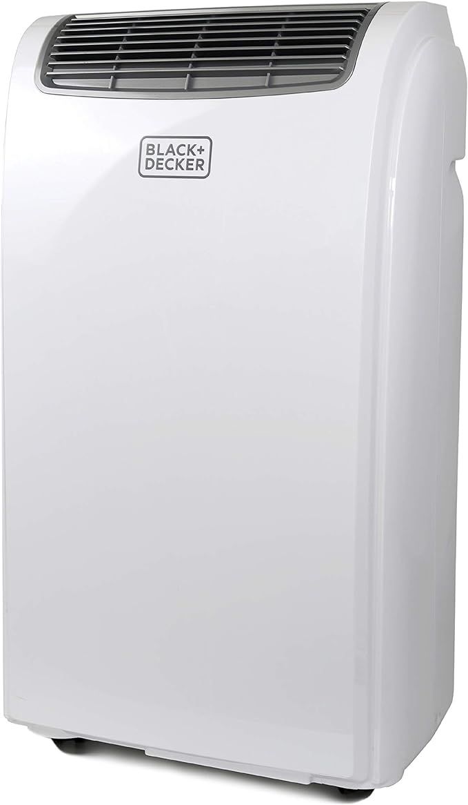 BLACK+DECKER 8,000 BTU Portable Air Conditioner with Remote Control, White : Home & Kitchen | Amazon (US)