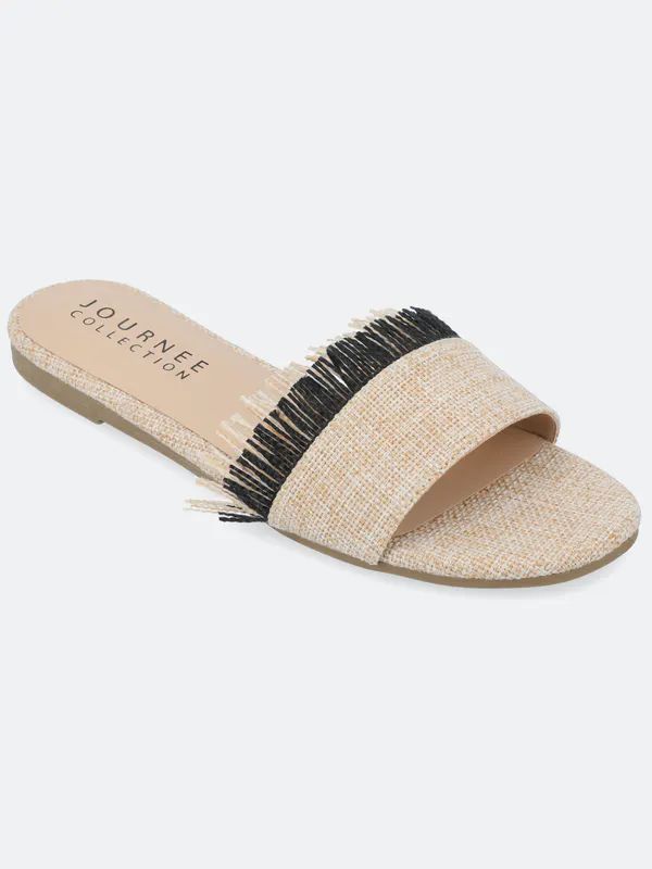Journee Collection Women's Tru Comfort Foam Koreene Sandals - Brown - 7 | Verishop