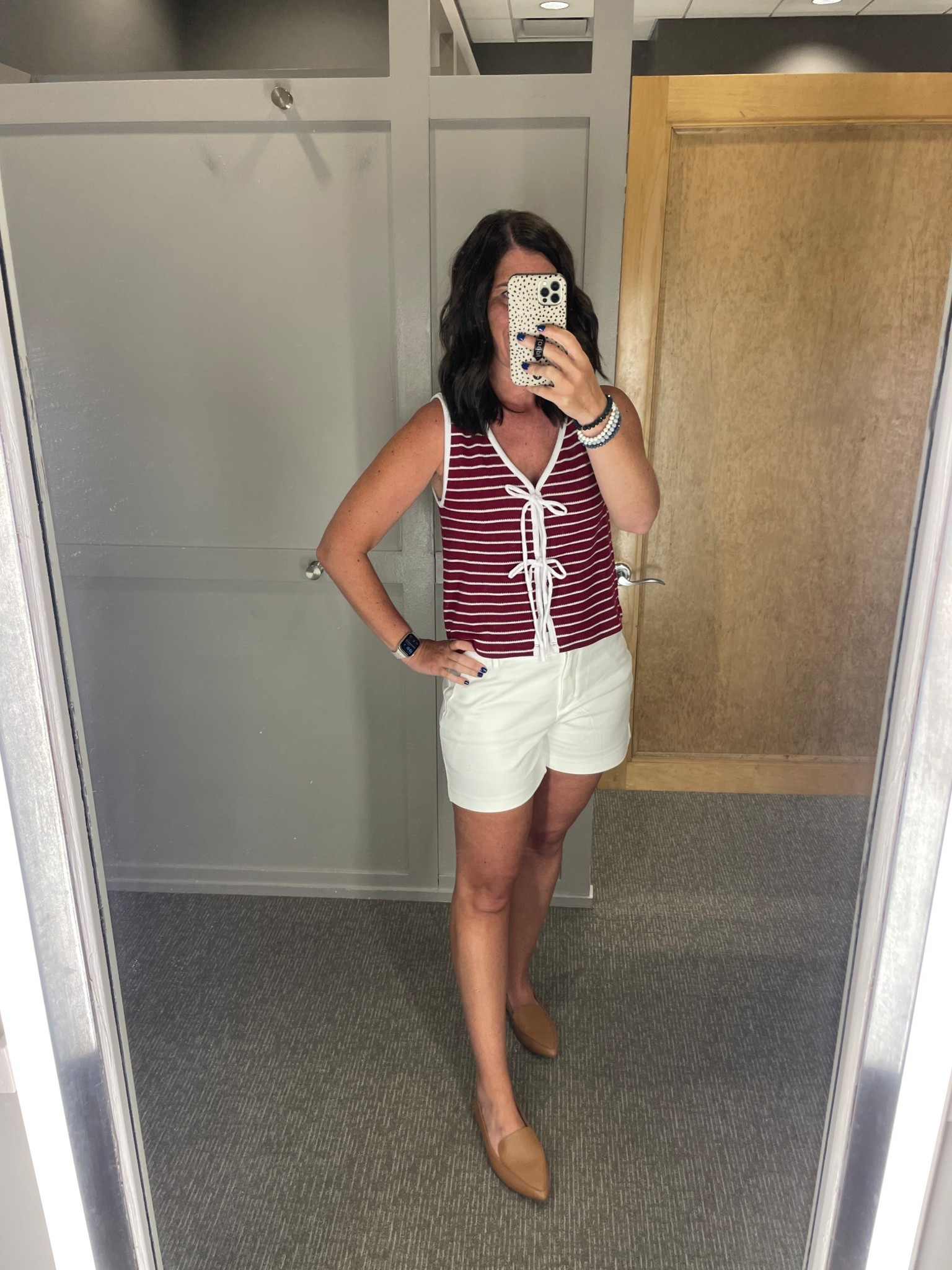 Top: tts small
Shorts: tts 6
Shoes: tts

#LTKOver40 #LTKStyleTip #LTKSummerEdit