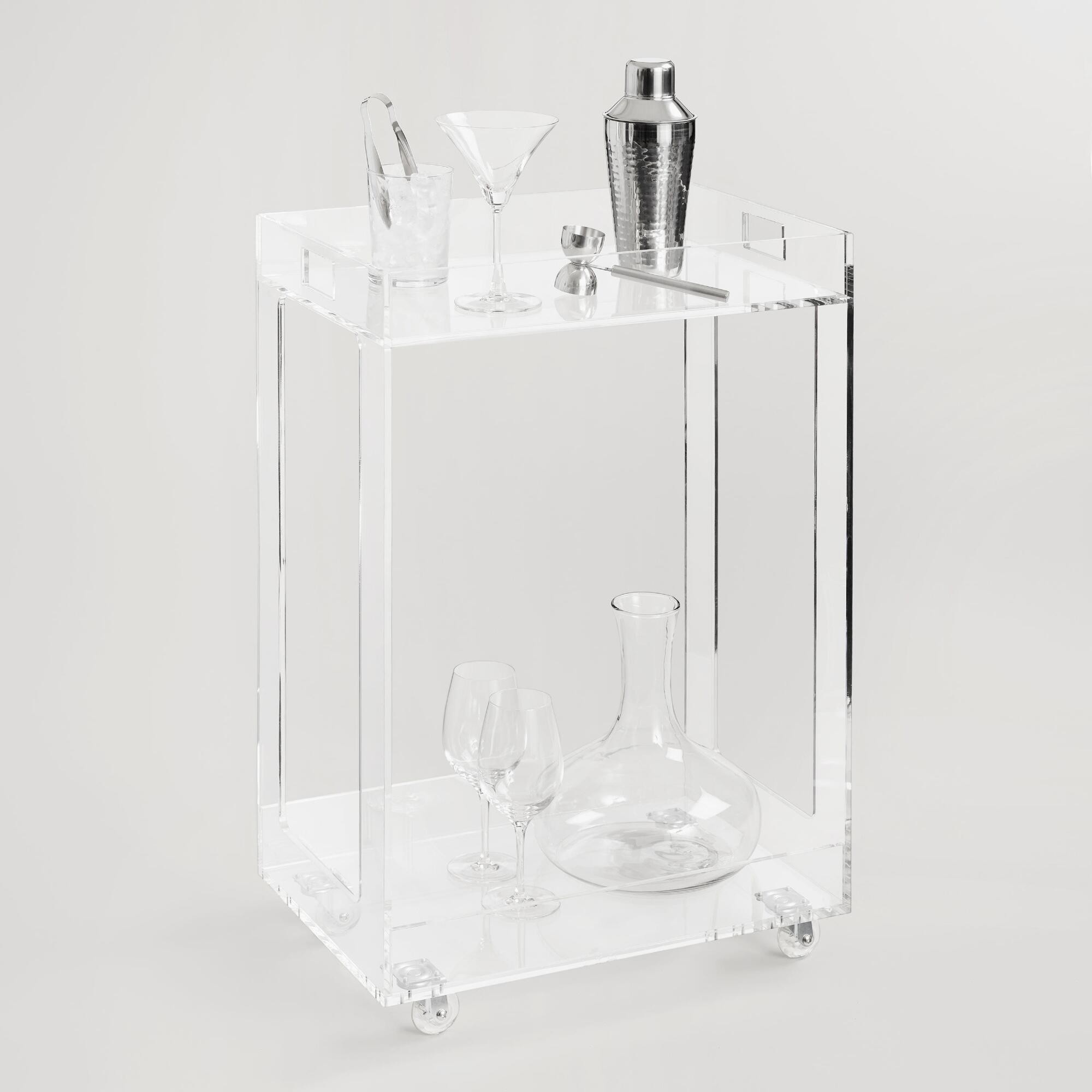Acrylic Bar Cart by World Market | World Market