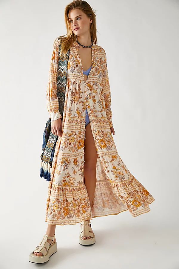 Meadowland Gown by Spell at Free People, Cream, XS | Free People (Global - UK&FR Excluded)