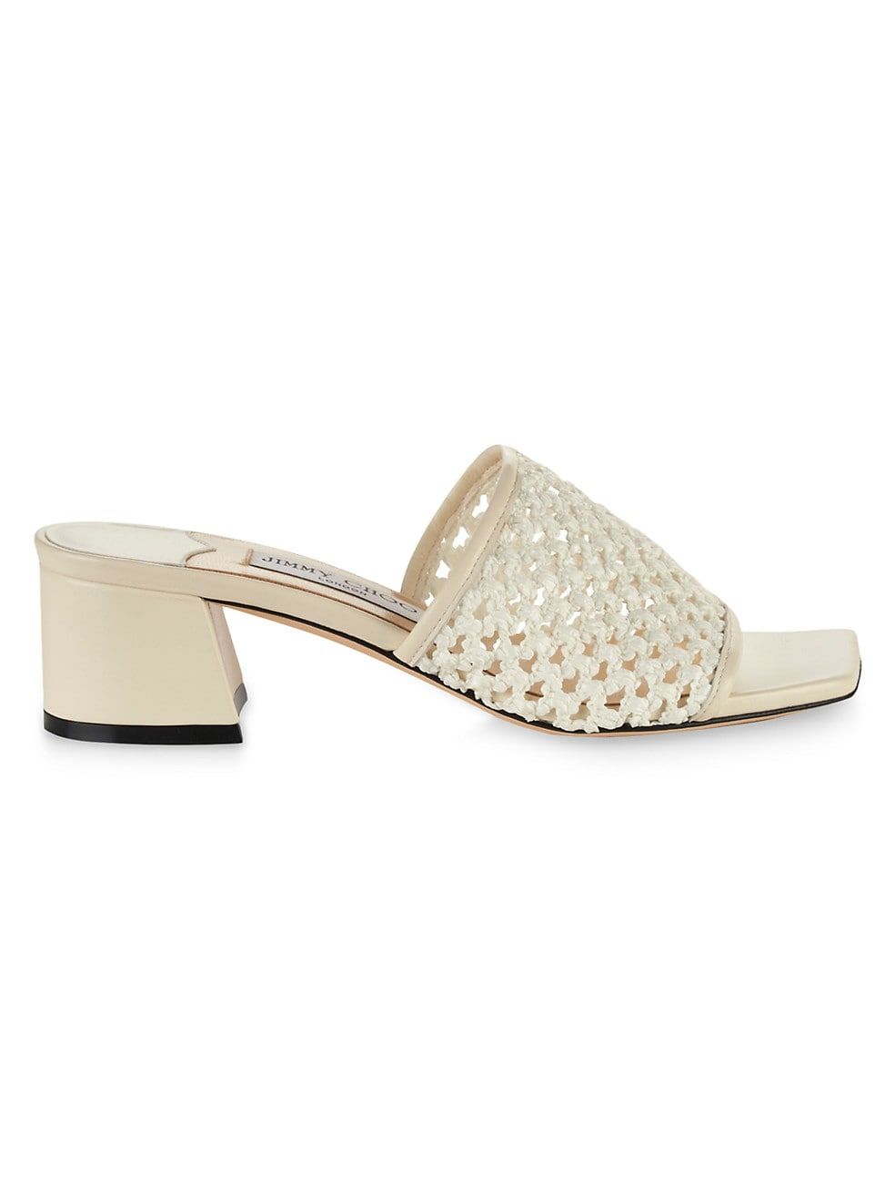 Themis Woven Raffia Mules | Saks Fifth Avenue