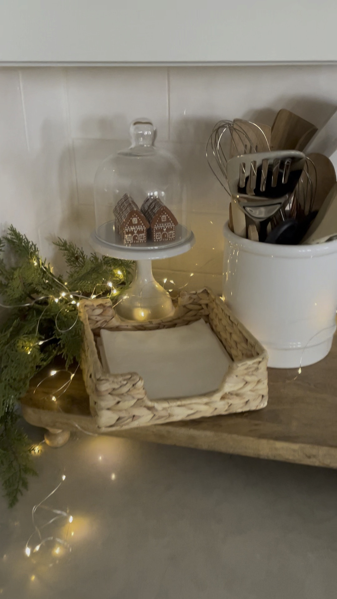 Also loving these tiny little gingerbread houses! 

#LTKHoliday #LTKSeasonal #LTKhome