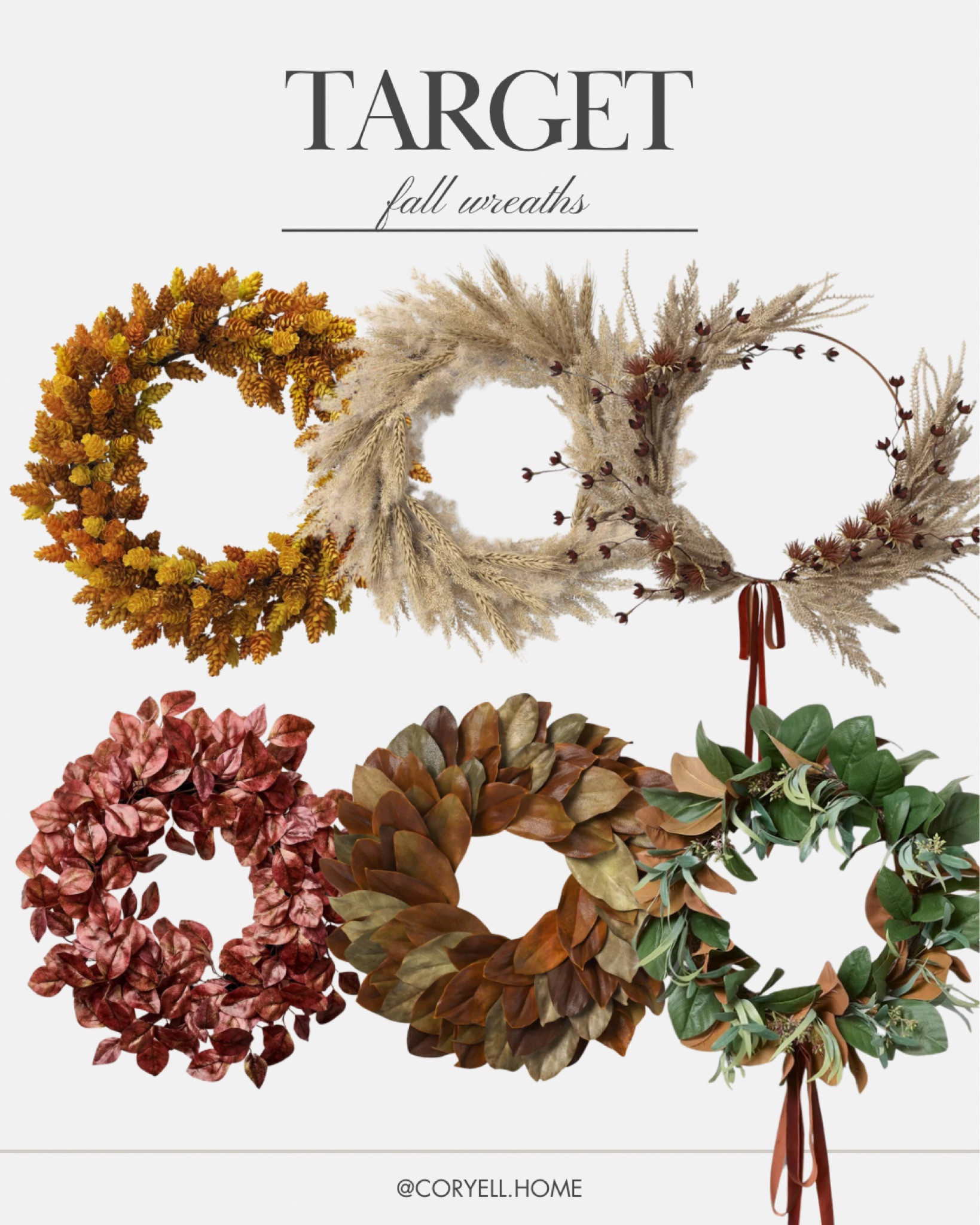 My wreath picks at Target! I love the variety of color! 😍

#Homedecorinspo #modernorganic #homeinspo #neutralhome #homedecor #studiomcgee #targetfinds #homeswithpurpose #atlanta #atlantadesigner #georgia #us 

#LTKFallSale #LTKHome #LTKSeasonal