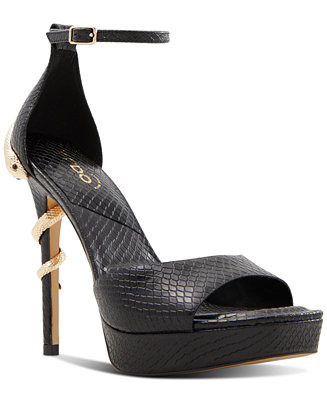 Women's Medusa Two-Piece Snake Stiletto Sandals | Macy's