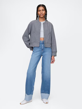 Mid Rise Cuffed '90s Loose Jeans | Gap (CA)