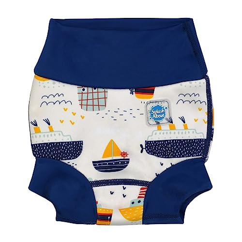 Splash About Happy Nappy Reusable Swim Diaper, Tug Boats, 2-3 Years | Amazon (US)