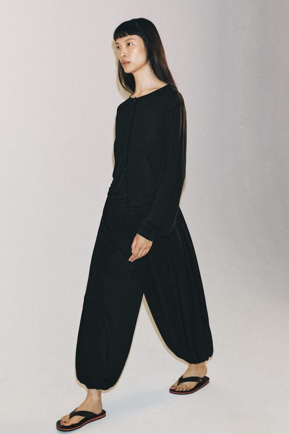 FLOWING SAROUEL TROUSERS | Zara UK