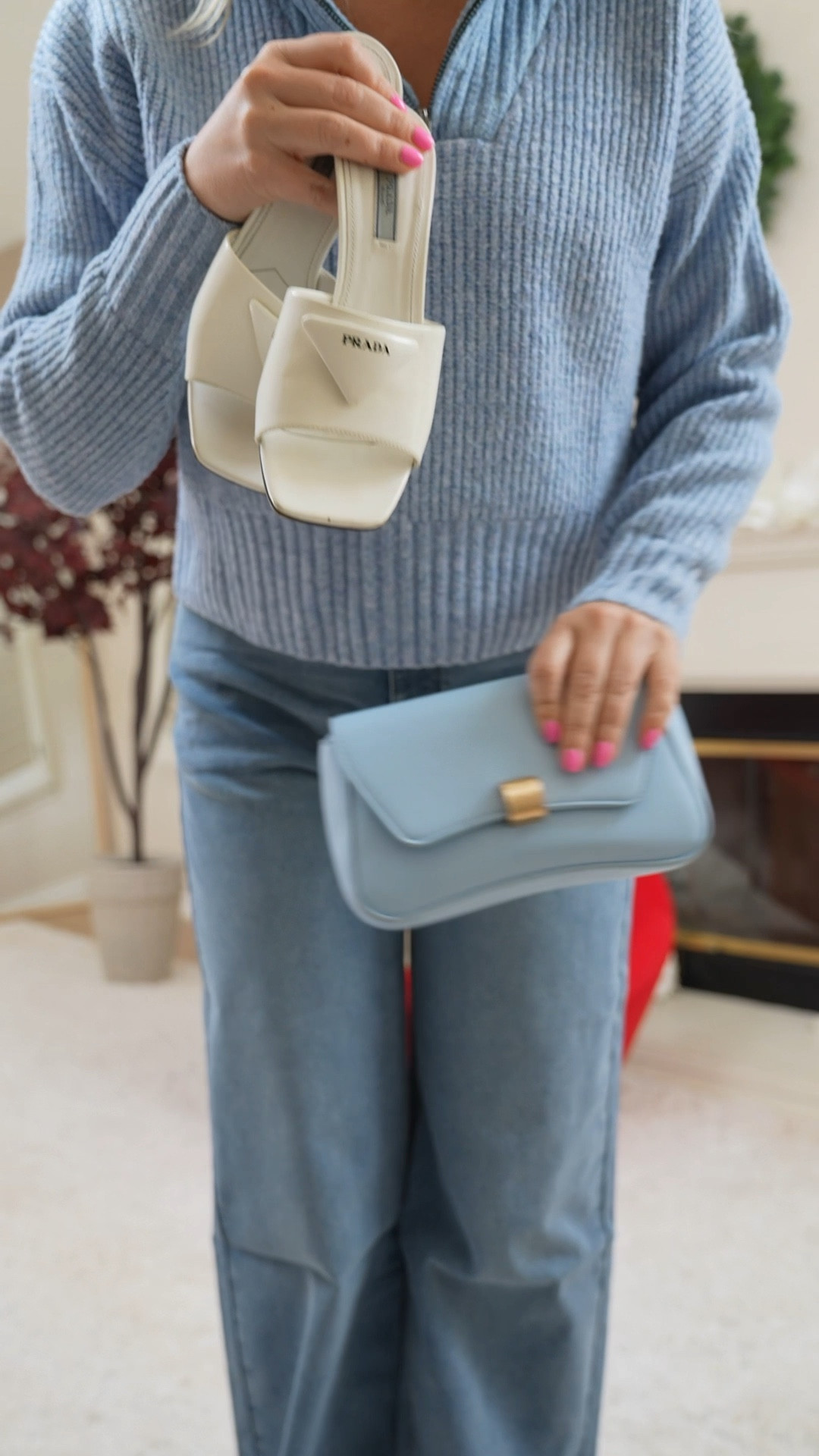 Feeling cozy and stylish in this Y2K-inspired look! 💙
These Genleck baggy jeans are high-waisted and super comfy, paired perfectly with a soft blue sweater and my favorite Prada shoes for a chic, casual vibe.

Perfect for brunch, a walk in the city, or just feeling confident and trendy.



#ltkfashion #ltkstyle #ltkootd #y2kstyle #baggyjeans #highwaistedjeans #widelegjeans #streetstyle #casualchic #pradashoes #blueoutfit #trendylook #ltkfinds #cozystyle #womensfashion

#LTKGiftGuide #LTKHoliday #LTKCyberWeek