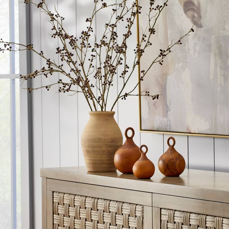 Set of 3 Wood Objects - Threshold™ designed with Studio McGee | Target