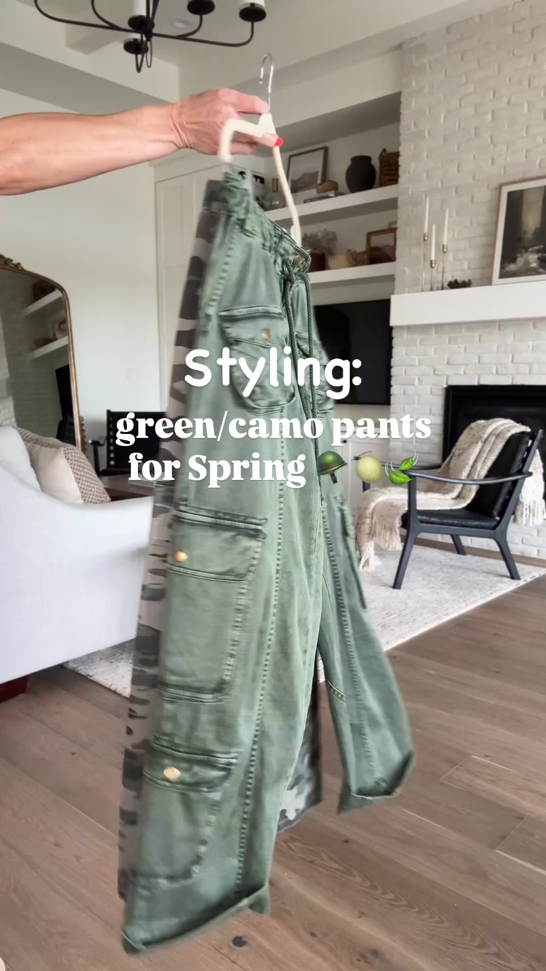 Styling military green & camo print pants for Spring. An easy neutral — that’s not black/brown/gray but works well with just about anything. Styled causal or a little elevated— sandals or sneakers, it’s a foolproof option that often gets overlooked. Paired with some of my most work, tanks, sweaters, denim jacket and must-have linen button down for the season.
Sizing~
Green pants: fit big, sized down to a Sm
Camo pants: fit tts, wearing a 4 ( on SALE for $21!)
Denim jacket: fits tts, wearing a medium 
White linen: fits tts, wearing a medium 
Tanks: fits tts, wearing a medium 
Sweaters: fit tts
Adidas: go 1/2 size ⬇️ from normal shoe size 
Belt: fits tts


#LTKWatchNow 

#LTKFindsUnder50