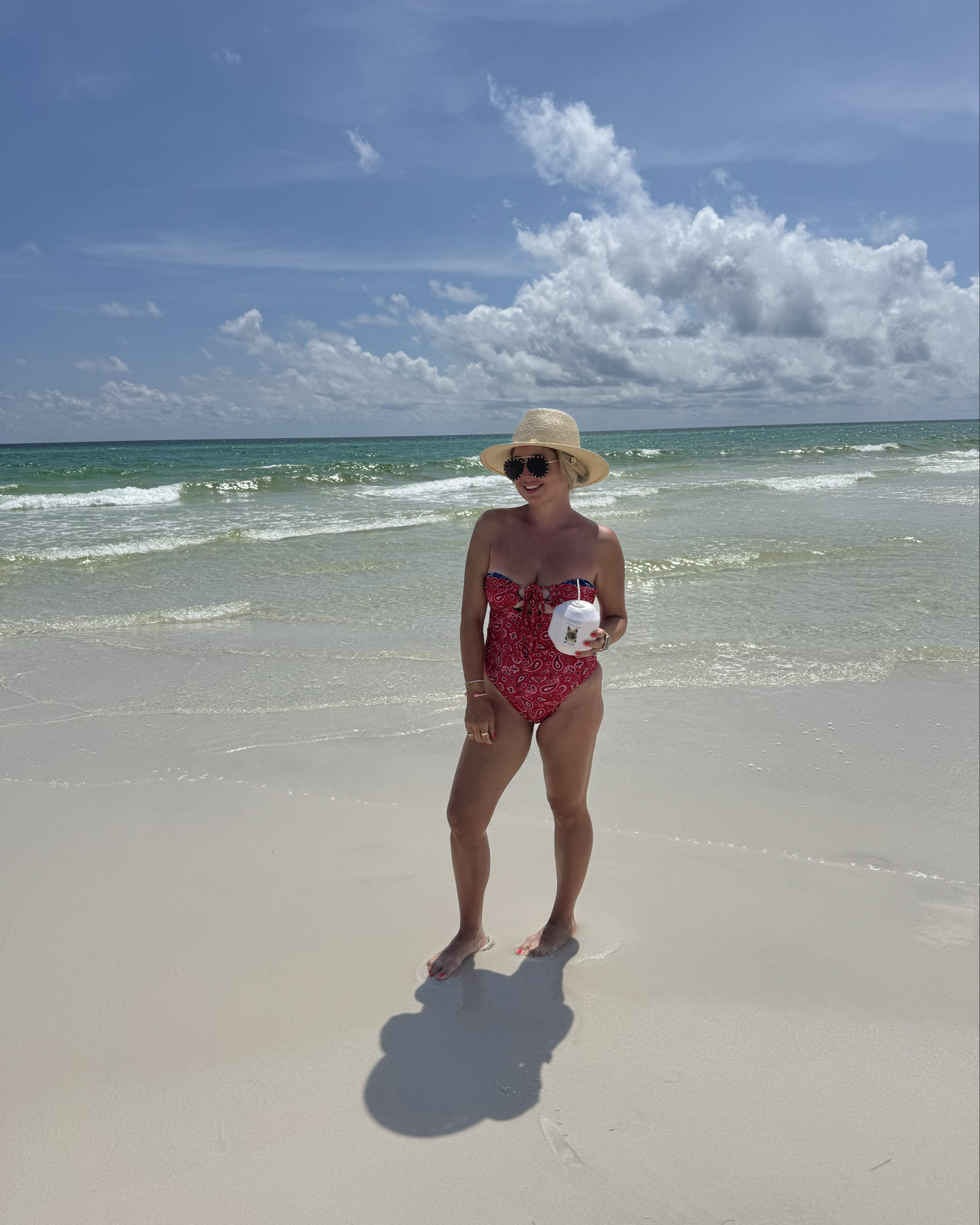 Beach favorites!
Swimsuit small
Beach chair 
Beach umbrella 
Beach bag

#LTKShoeCrush #LTKSummerEdit #LTKSwim