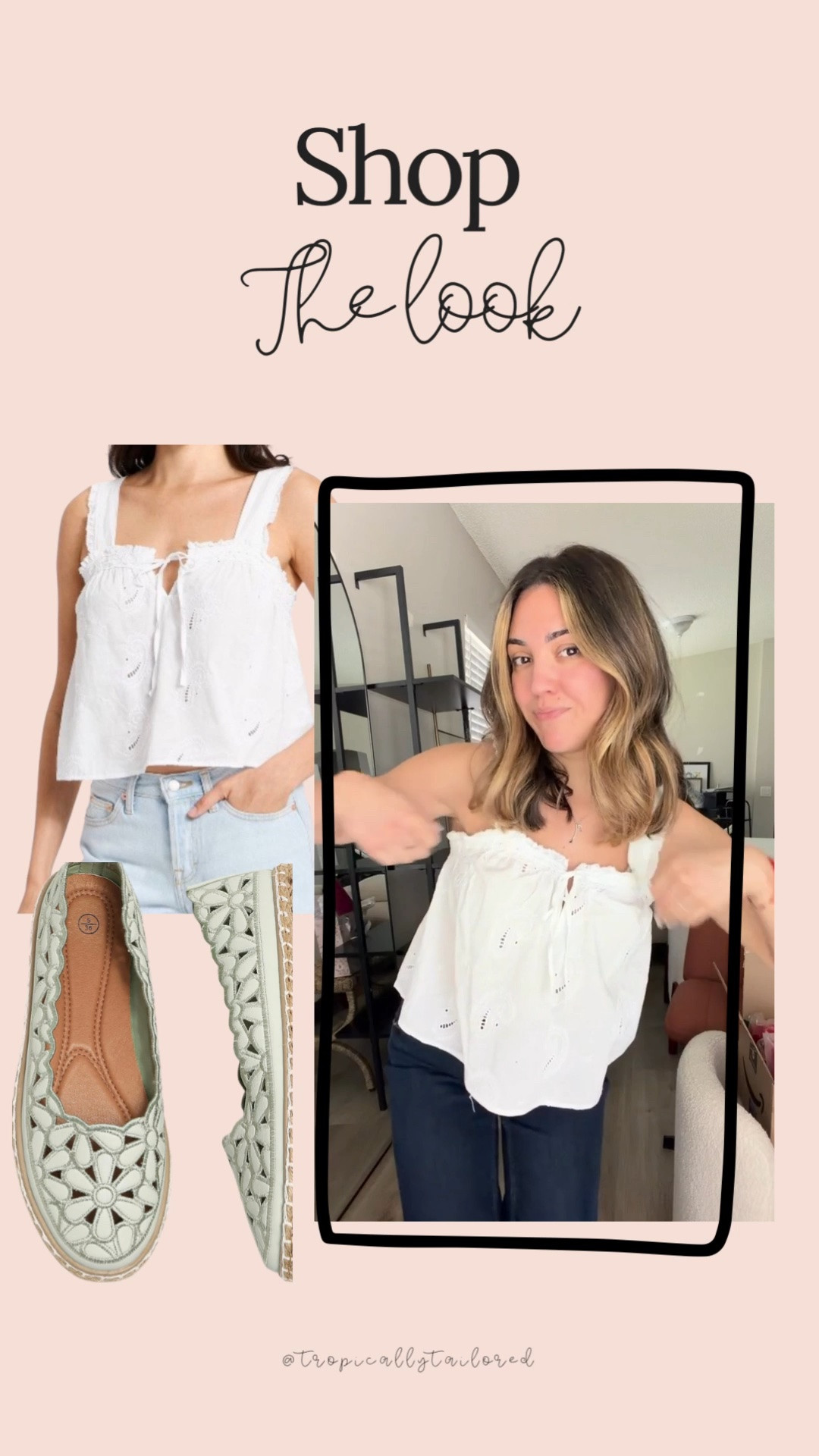 Summer outfit of the day 🤍