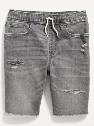 360° Stretch Pull-On Jean Shorts for Boys (At Knee) | Old Navy (US)