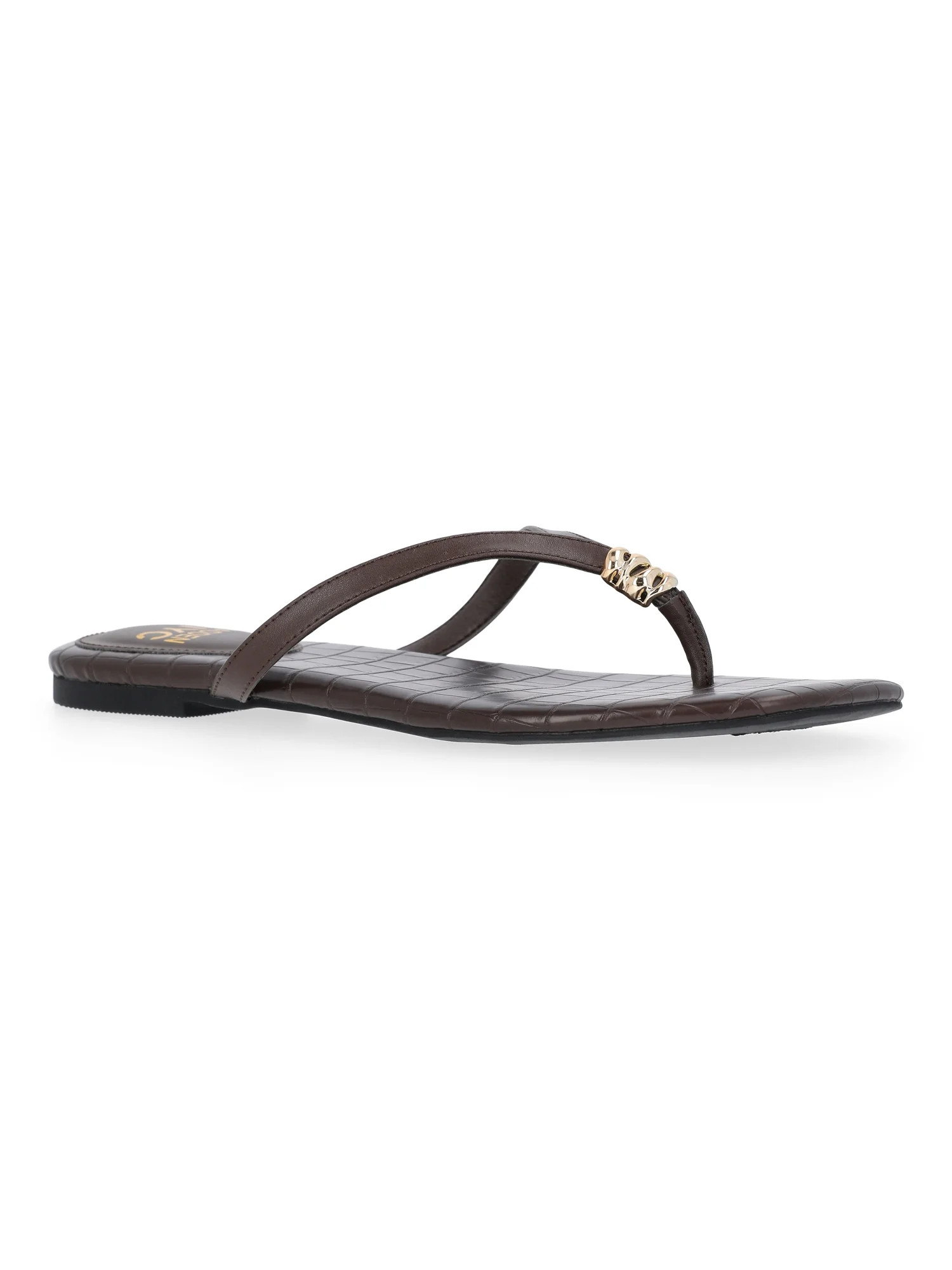 Madden NYC Women's Square Flip Flops | Walmart (US)