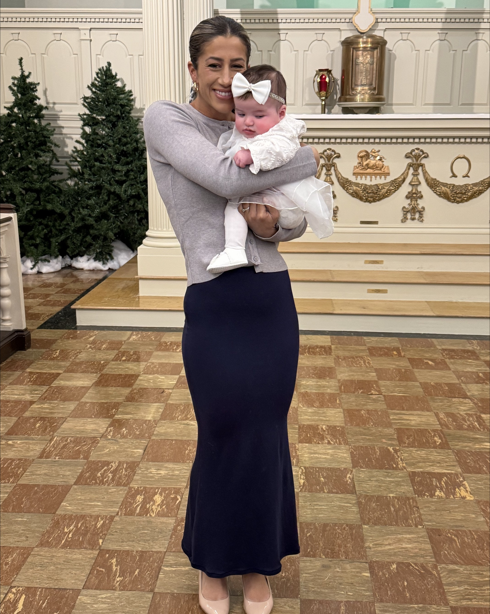 Baptism outfit as a godmother 💜

#LTKootd