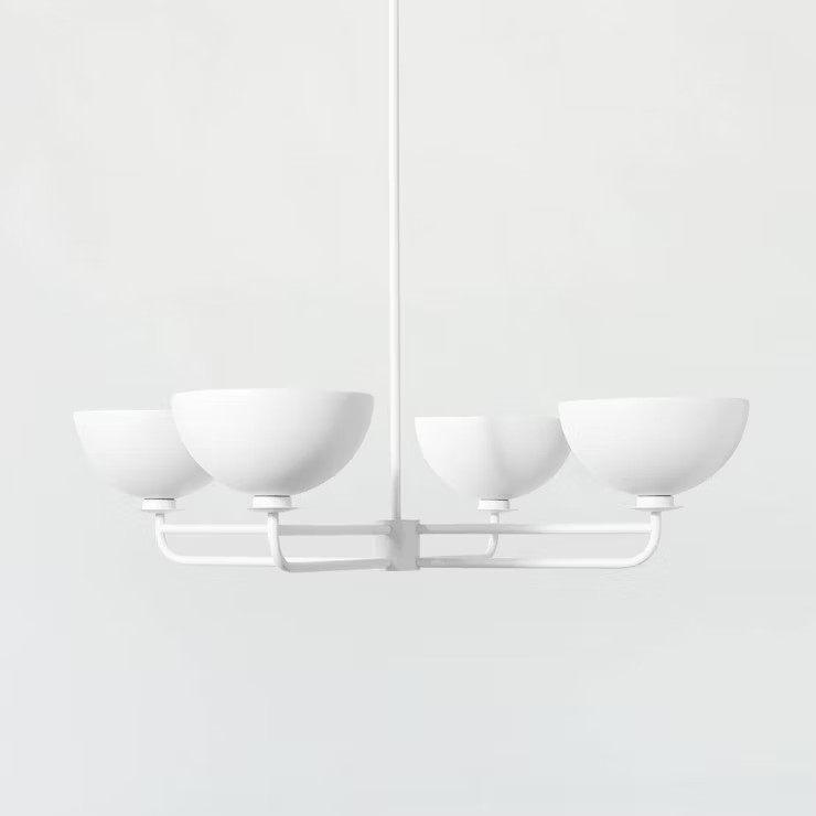 Dome Chandelier White - Threshold™ designed with Studio McGee | Target