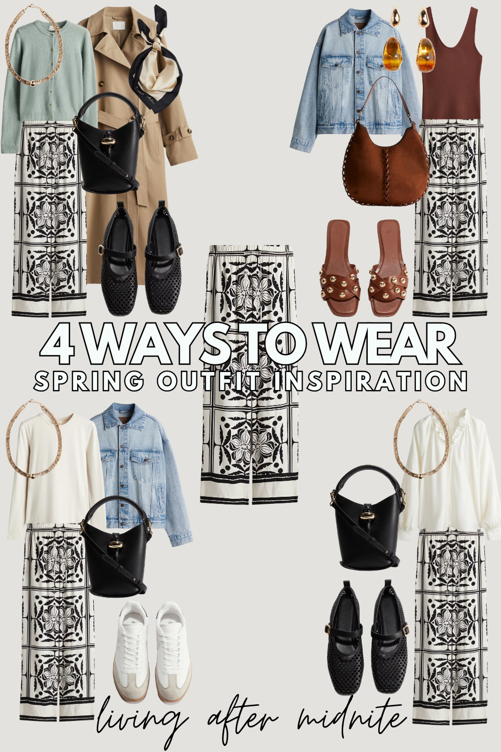 4 ways to wear printed pants this spring, spring outfit inspo

#LTKSeasonal #LTKFindsUnder50 #LTKStyleTip