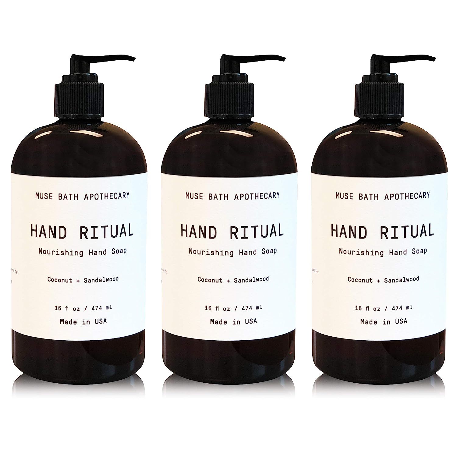 Muse Bath Apothecary Hand Ritual - Aromatic and Nourishing Hand Soap, Infused with Natural Aromat... | Amazon (US)