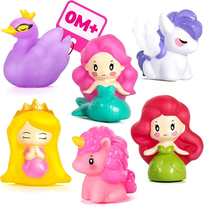 Hely Cancy Baby Bath Toys - No Hole Bath Toys for Kids, Bath Tub Shower Toys for Newborn Baby | Amazon (US)