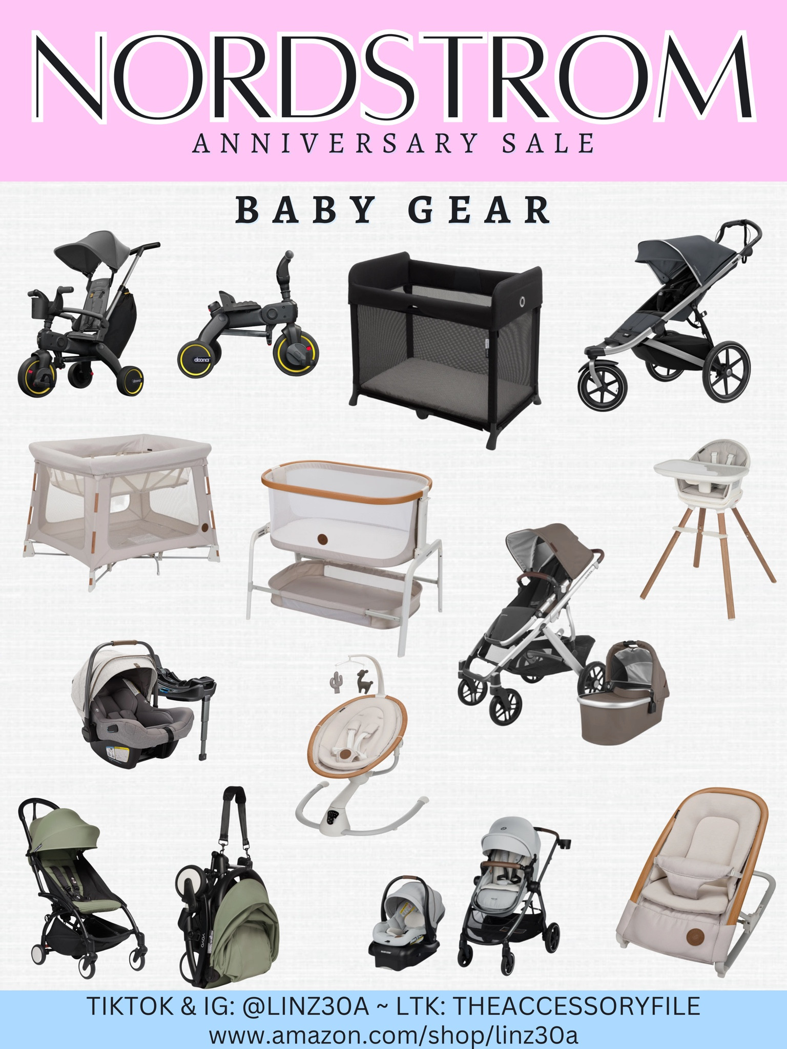 Nordstrom anniversary sale, N Sale, NAS, Nordstrom sale - baby gear

All terrain Stroller, car seat, bassinet, baby play yard, high chair 

#LTKxNSale #LTKbaby #LTKsalealert