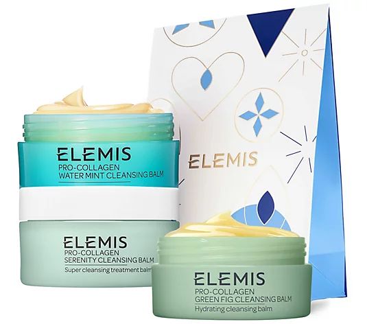 ELEMIS Pro-Collagen Cleansing Balm Gift Set - QVC.com | QVC