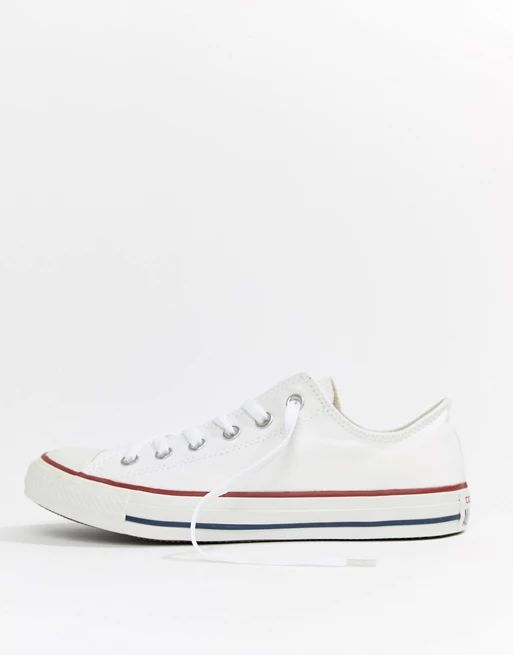 Converse All Star ox plimsolls in white m7652 | ASOS UK