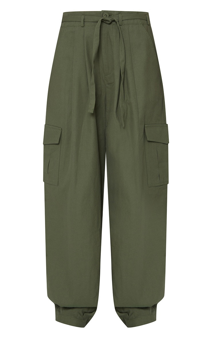 Khaki Baggy Low Rise 90’S Cargo Pants | PrettyLittleThing US