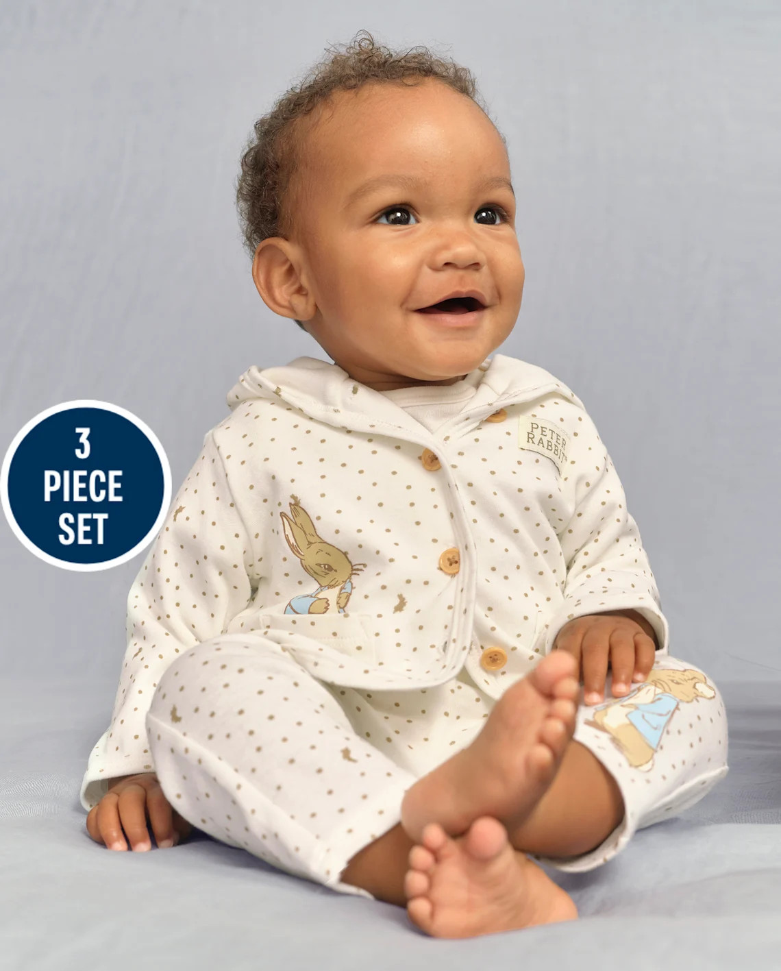 Baby Long Sleeve Peter Rabbit 3-Piece Outfit Set - MULTI | Gymboree | Gymboree