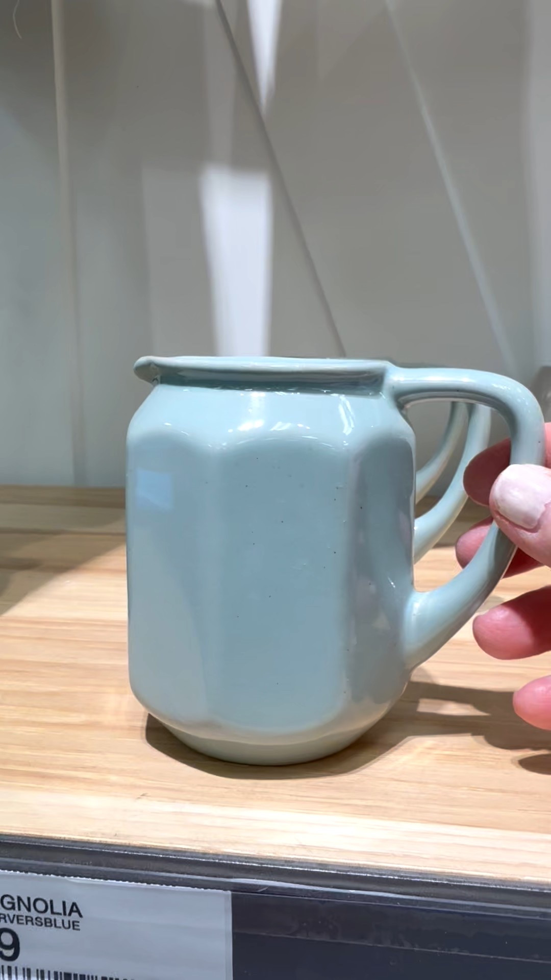 This is such a sweet little pitcher. It holds 8oz which is perfect for coffe or tea cream…but I could also see it as a cute little vase. This soft blue color is popping up all over in spring home + kitchen decor. Adorable! 🩵

And as a mosaic artist I’d love to work with broken blue pieces like this but only if the pitcher broke on its own. 😉 For mosaic tips, tutorials + inspiration please visit my YouTube channel: YouTube.com/julieweilbacher. Follow @julieweilbacher on Instagram for all things mosaic art.

#springdecor #ceramicpitcher #creamerpitcher #coffeeaccessories #springbrunch #easterbrunch #target #mosaic #giftsfortealovers #teagifts #teapitcher #giftsforcoffeelovers #blueceramicpitcher

#LTKFindsUnder50 #LTKHome #LTKGiftGuide