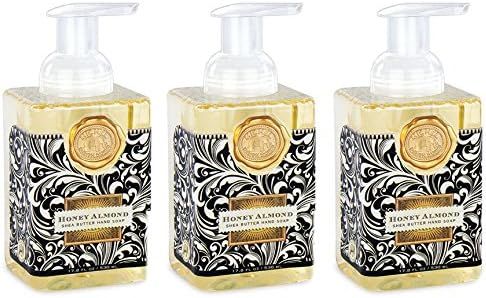 Michel Design Works Foaming Hand Soap, 17.8-Ounce, Honey Almond - 3-PACK | Amazon (US)