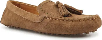 Serinna Studded Tassel Driving Loafer (Women) | Nordstrom