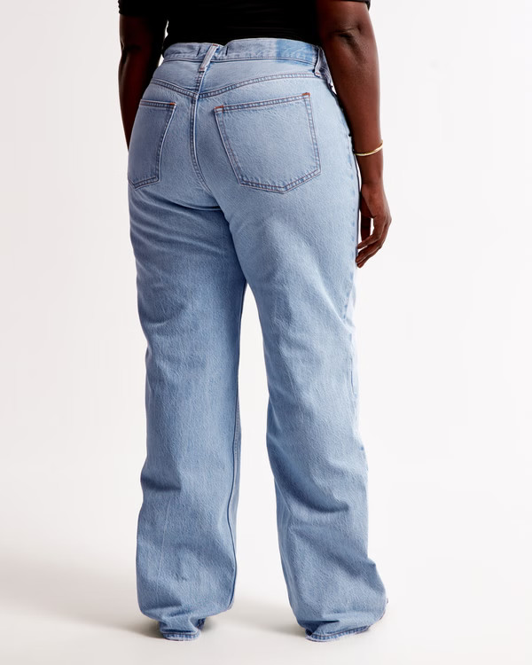 High Rise Loose Jean | Abercrombie & Fitch (US)
