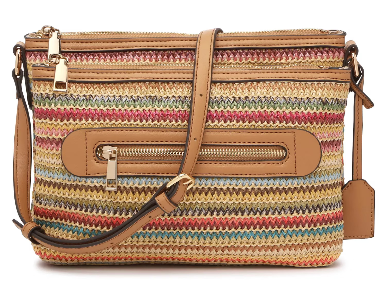 Kelly & Katie Rainbow Stripe Crossbody Bag | DSW