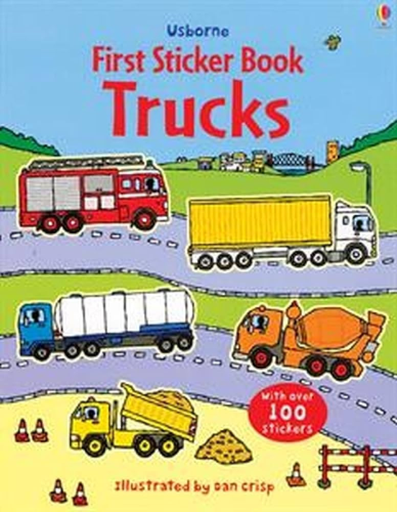 First Sticker Book Trucks (First Sticker Books) | Amazon (US)