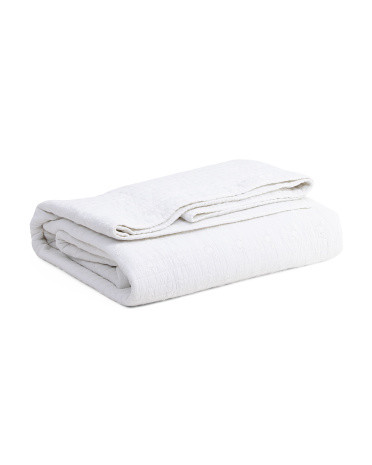 Cotton Ditsy Eyelet Quilt | Bed & Bath | Marshalls | Marshalls