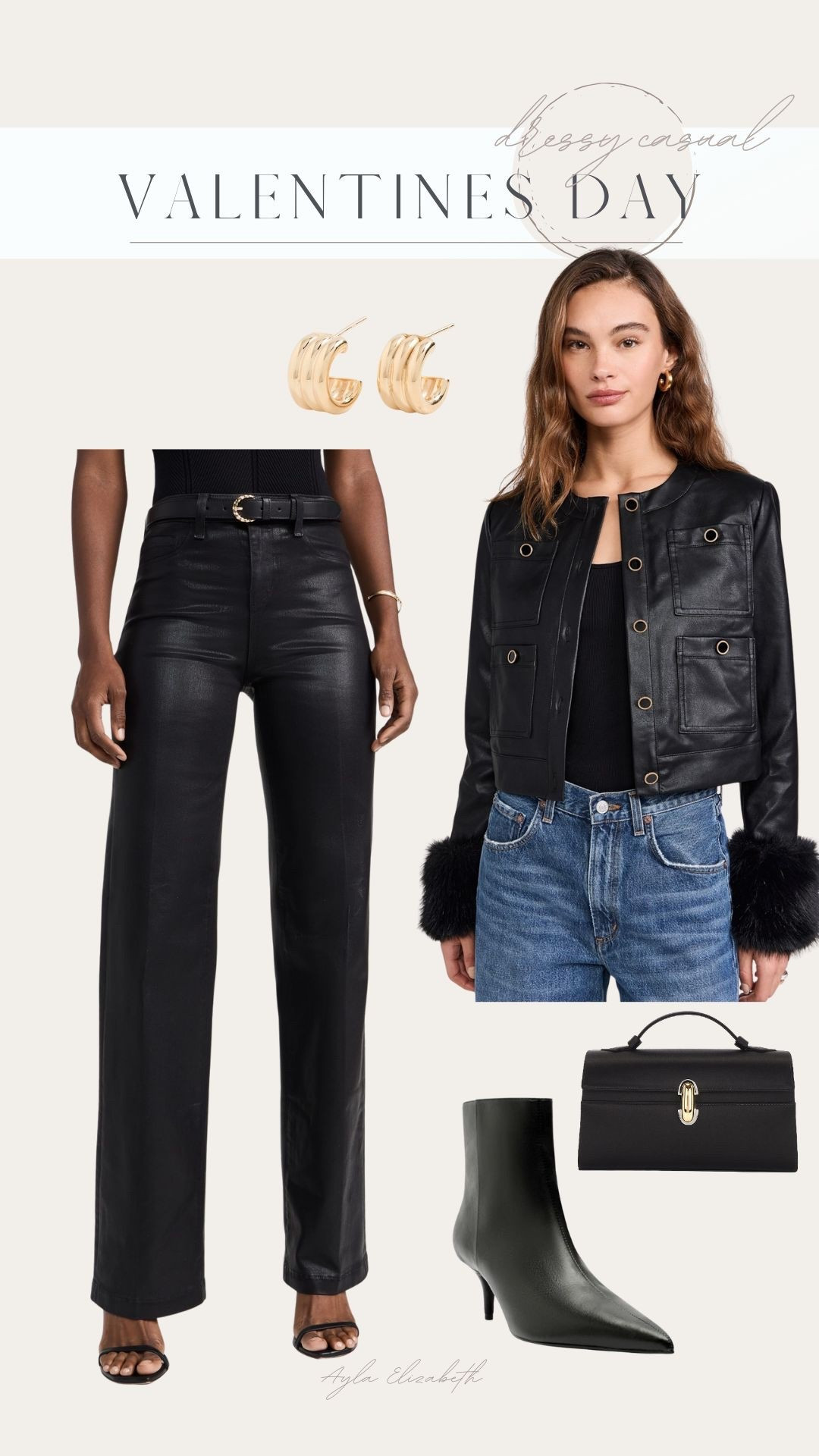 Valentine’s Day outfit 🖤

#LTKValentine